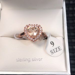 🆕Sterling Silver Vita di Grazia Rose Gold Ring